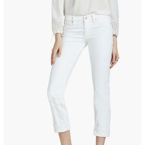 Lucky Brand Sweet Crop White Jeans size 6/28